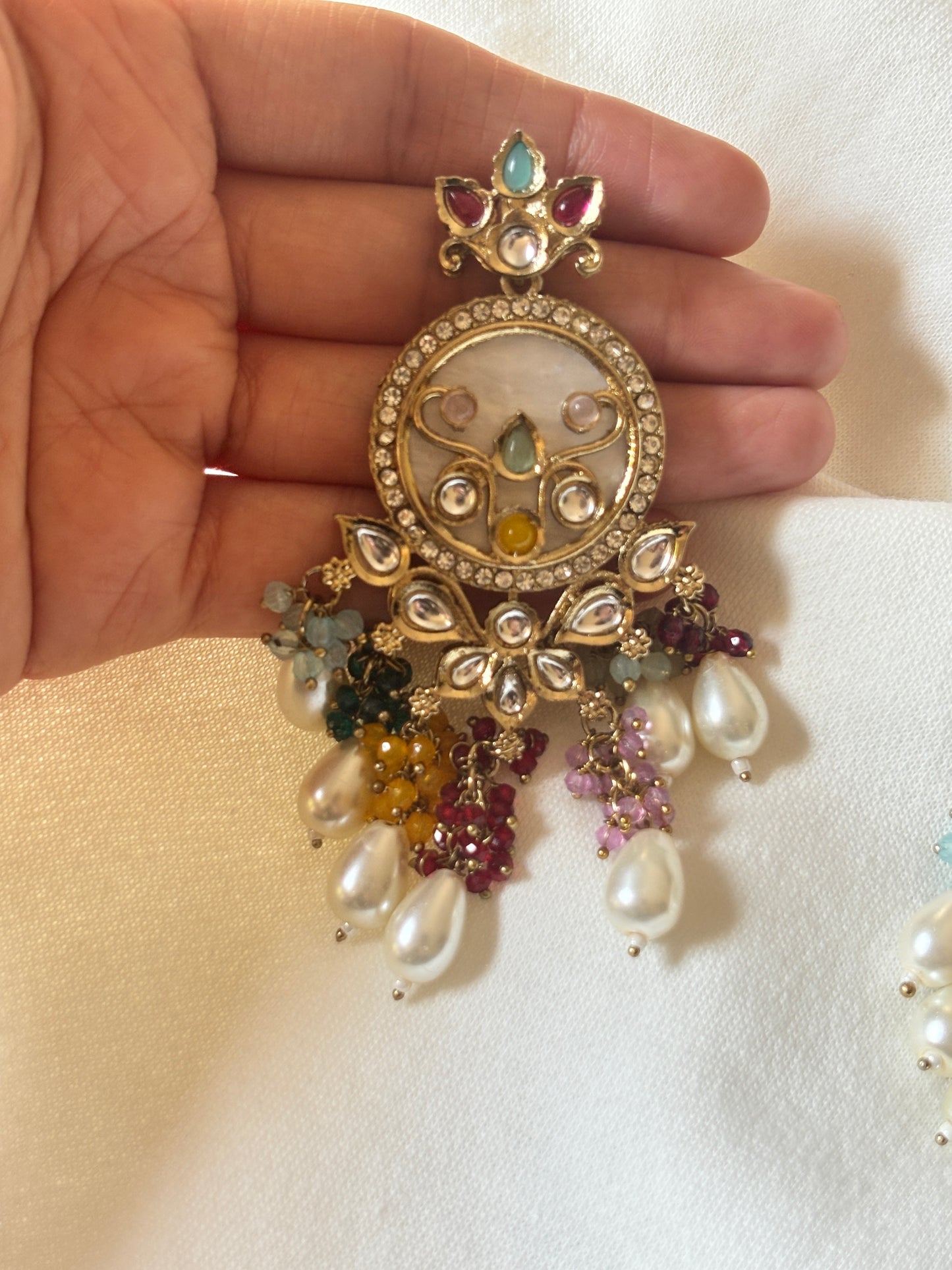 Multi Color Jhumkas