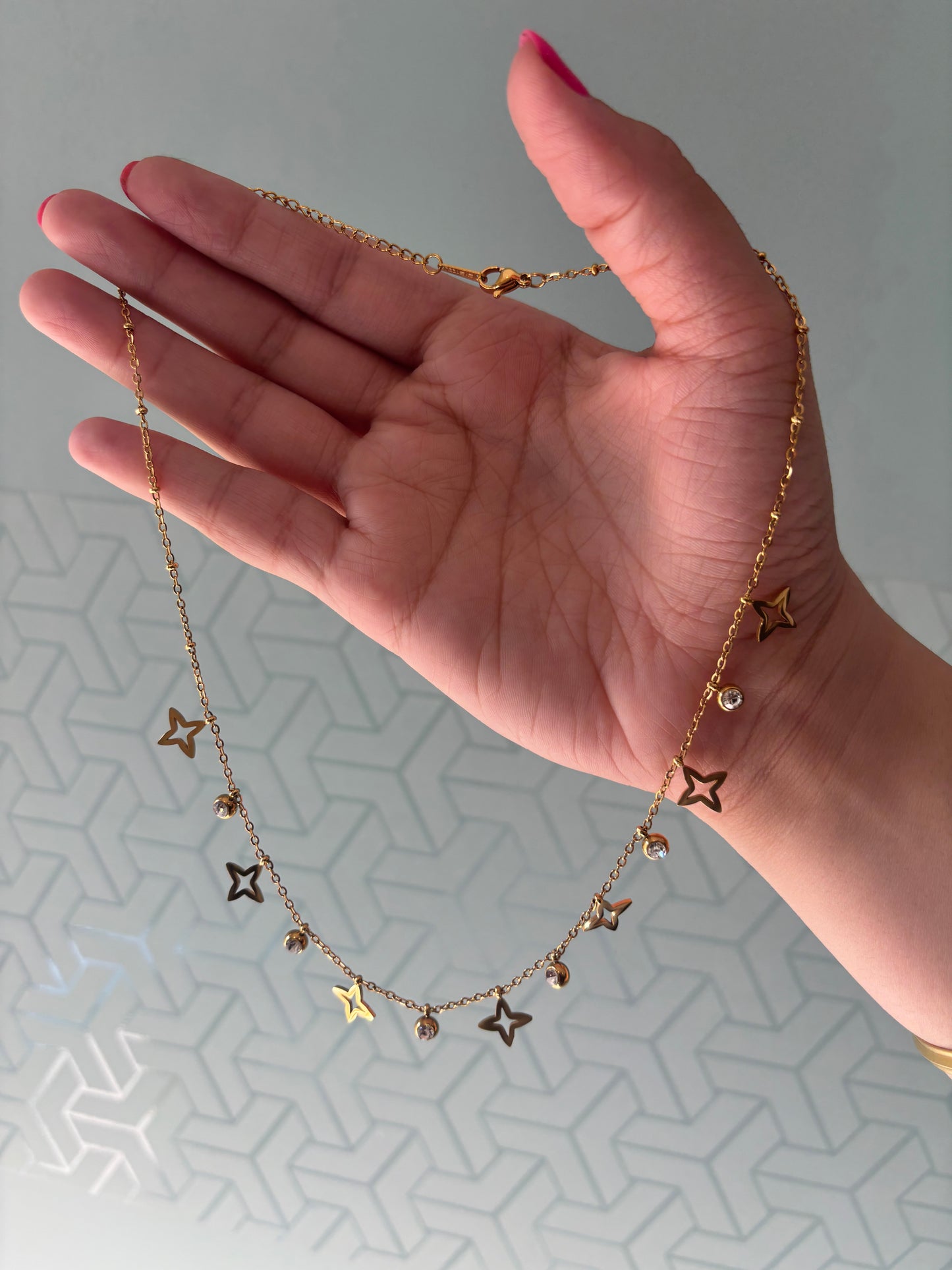 Sparkle Stars Necklace