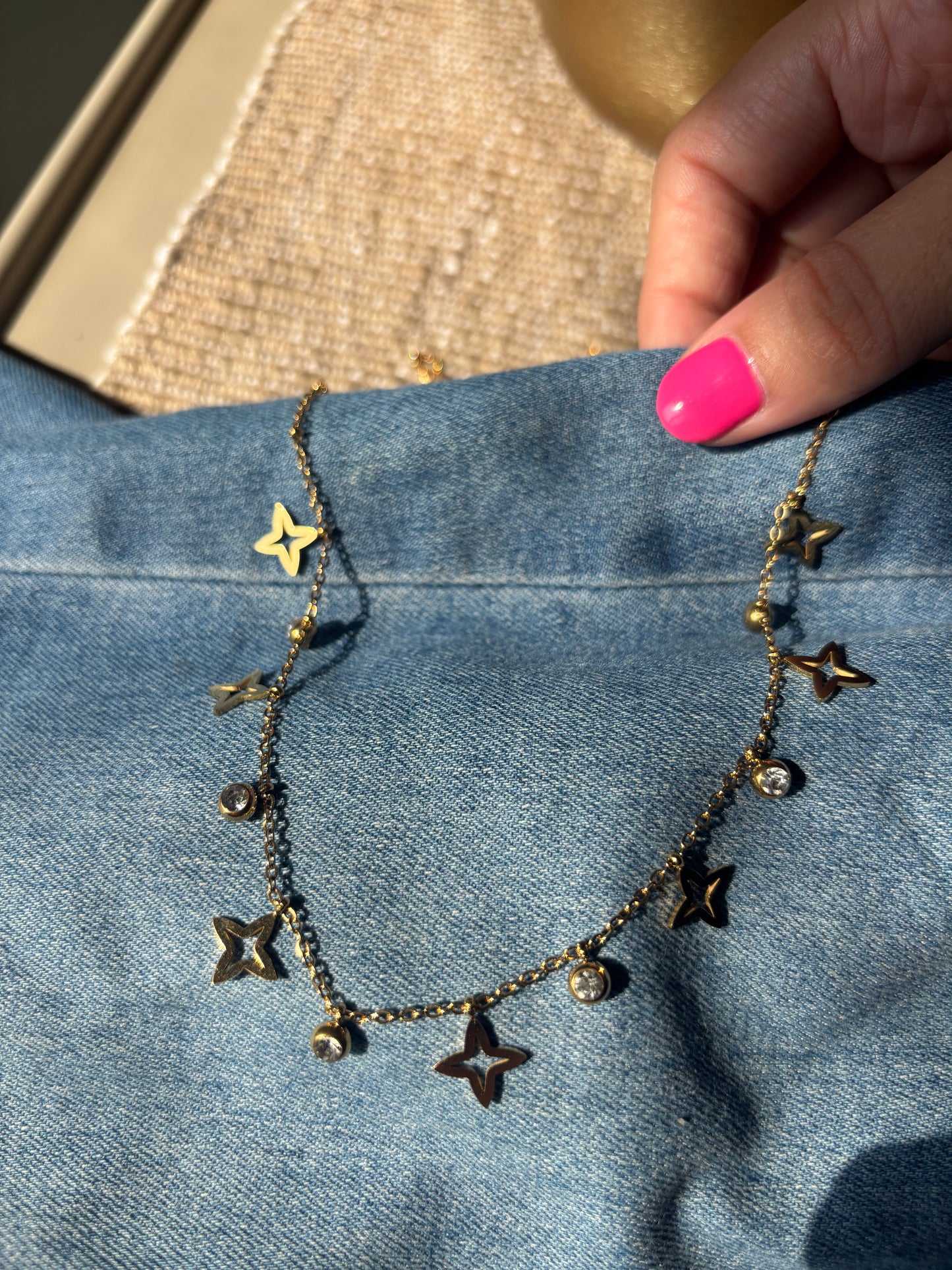 Sparkle Stars Necklace