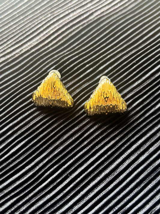 Pyramid Earrings