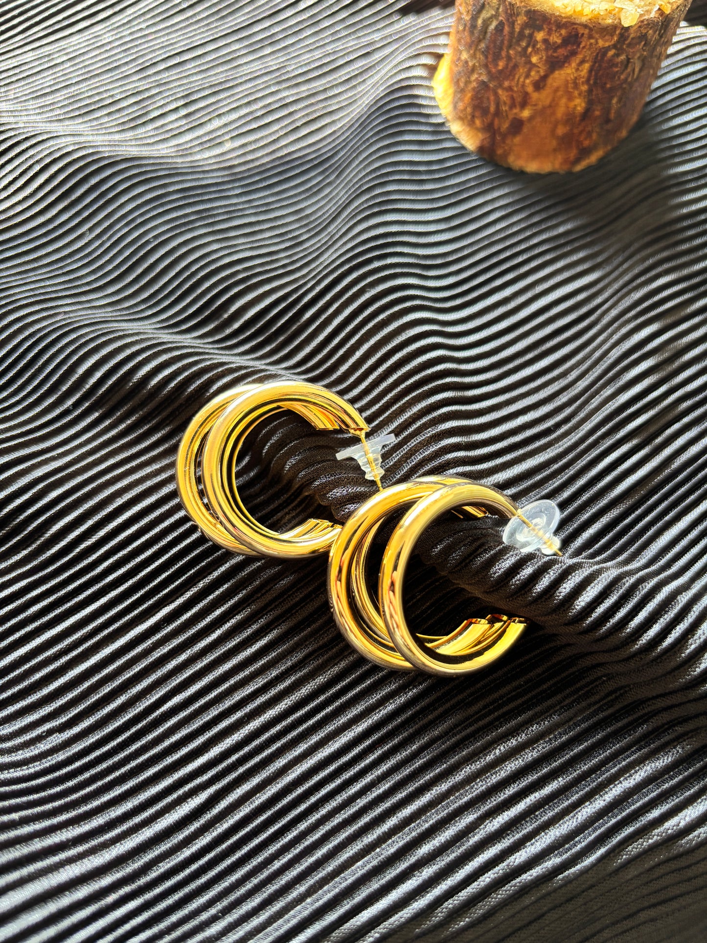 Triple Loop Earrings