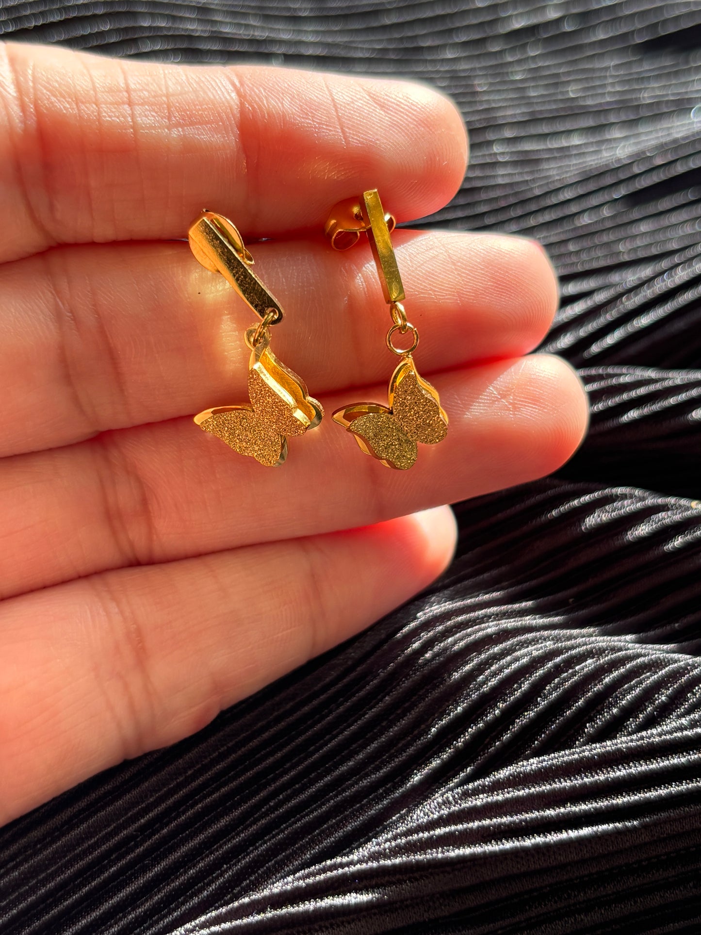 Butterfly Drop Earrings