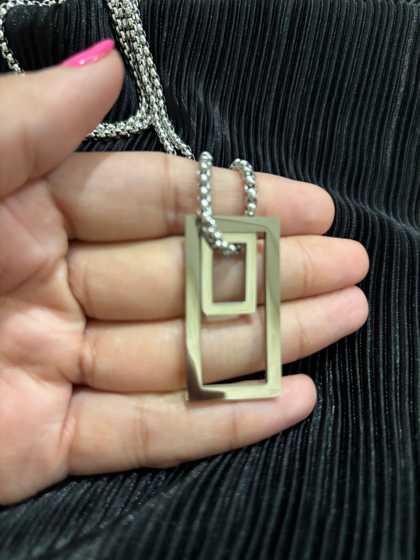 Geometric Design Pendant