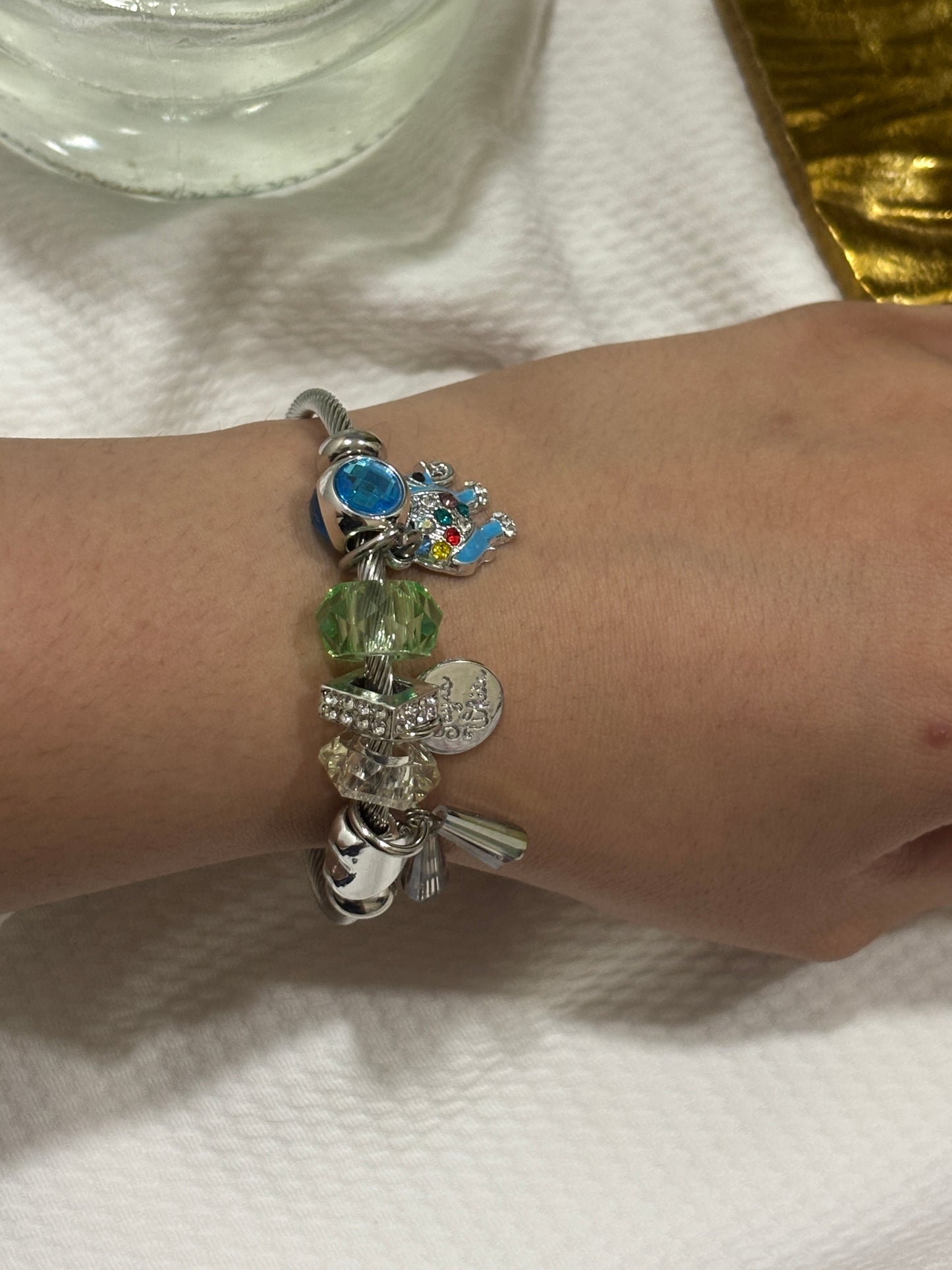 Blue Elephant Pandora Bracelet