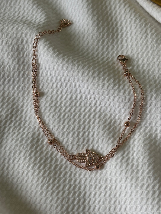 Hamza Rose gold Bracelet