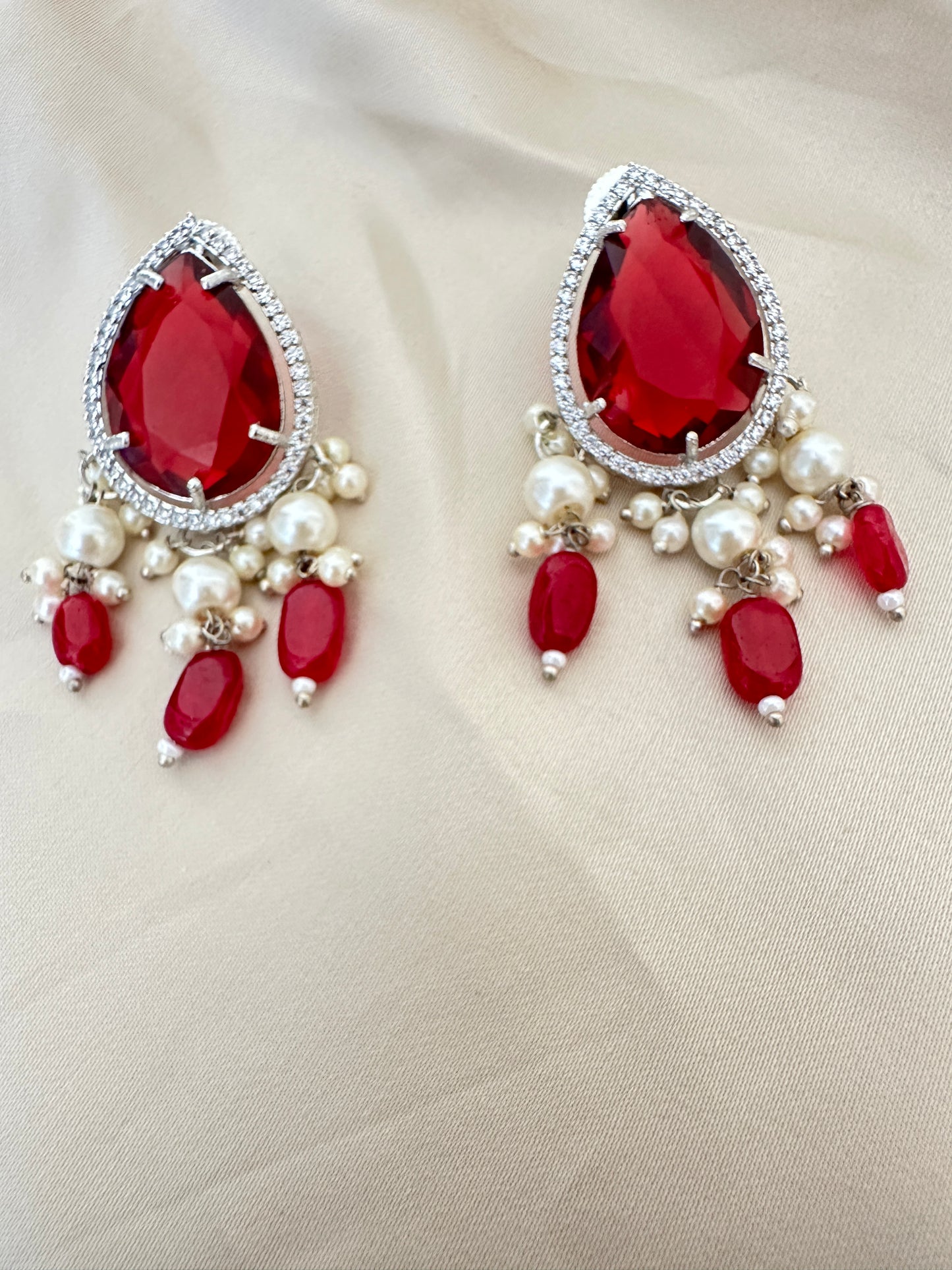 Ruby Pendant set