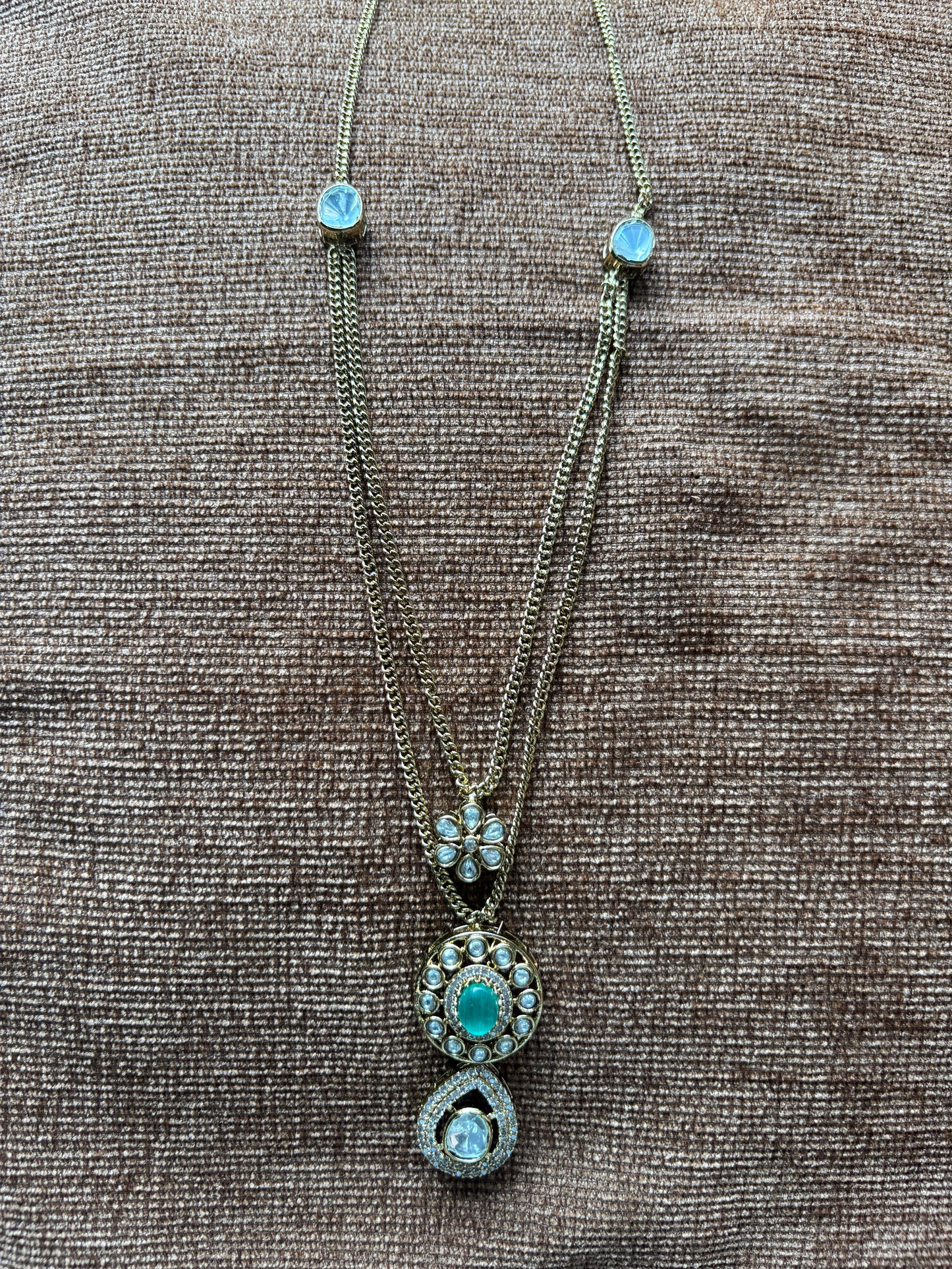 Panna Chain Necklace set