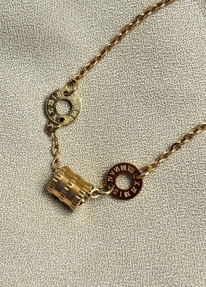 Rose Gold Roman Bracelet