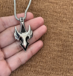 Arrow Design Mens Pendant Chain