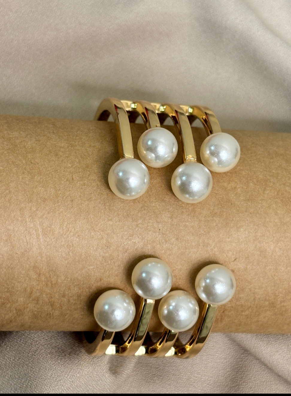 Golden Glow Cuff Bracelet