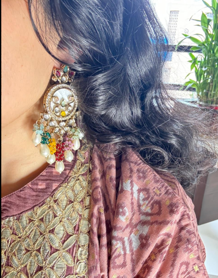 Multi Color Jhumkas