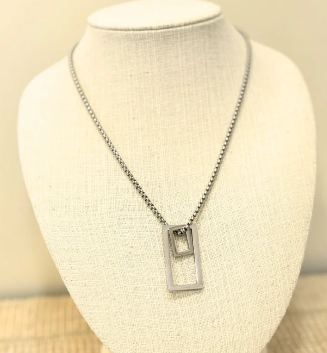 Geometric Design Pendant
