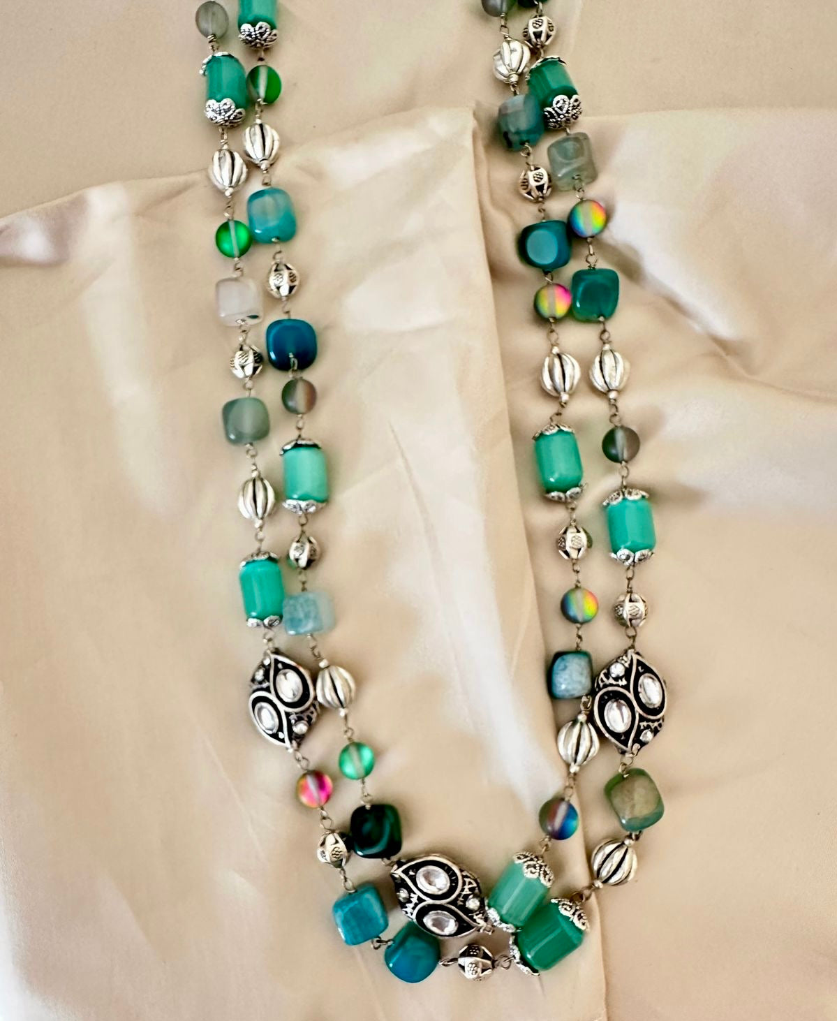 Sea Mist Beads Necklace