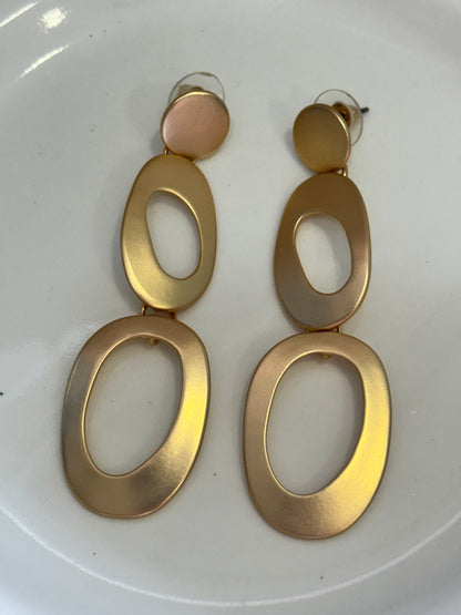 Golden Rings Earrings