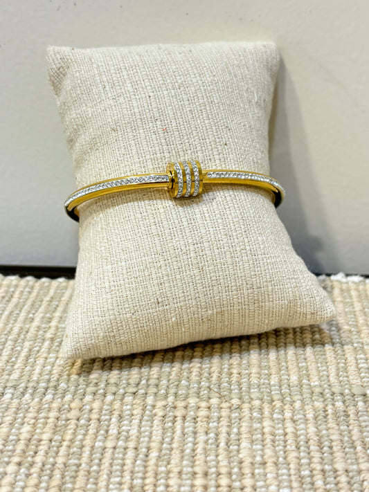 Twisted Bangle Bracelet