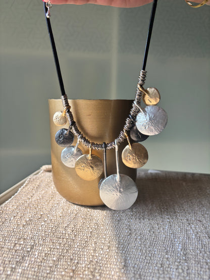 Black Zia Necklace