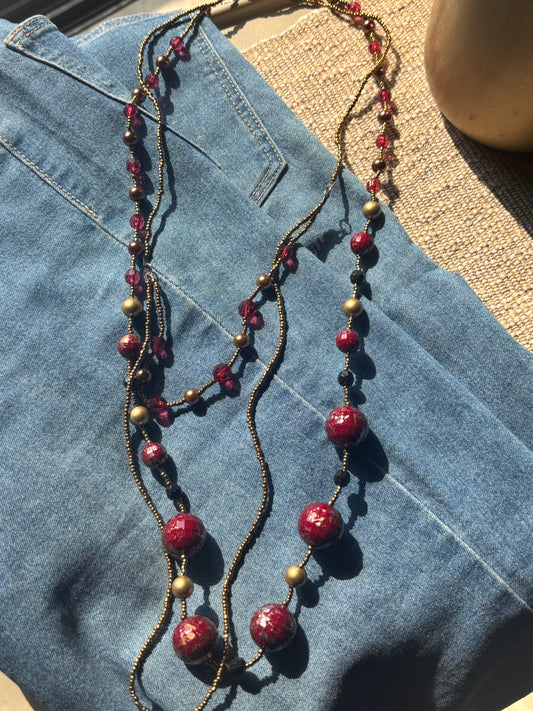 Heera Beads Necklace