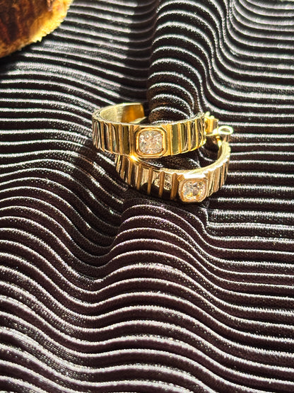 Half Bali Earrings