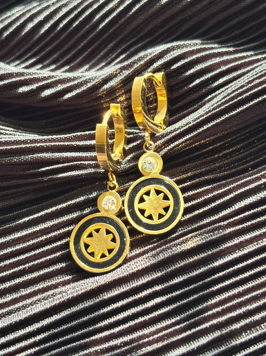 Star Drop Earrings