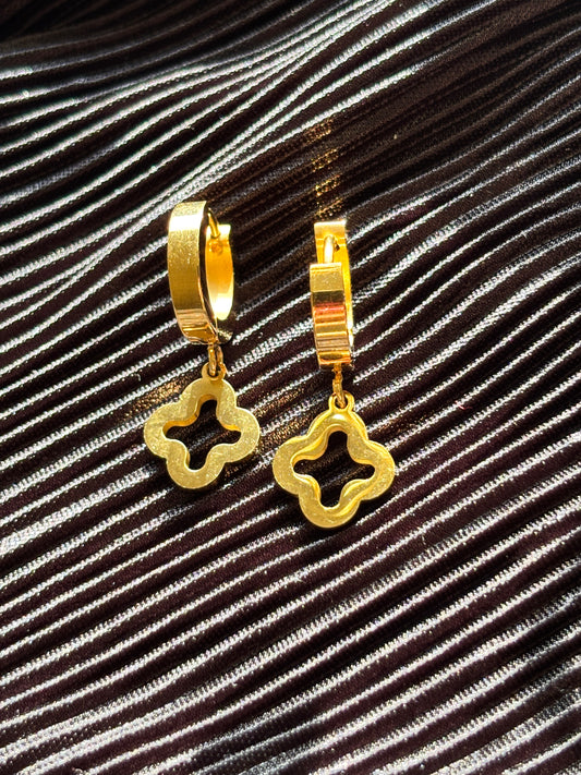 Flower Drop Earrings