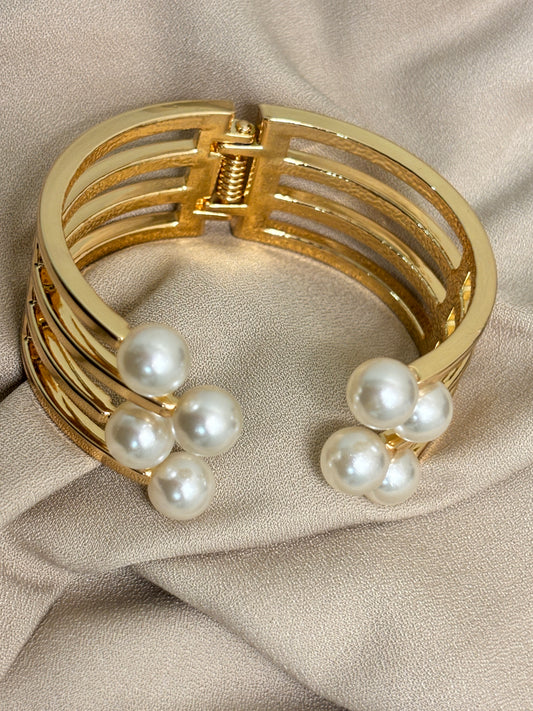 Golden Glow Cuff  Bracelet