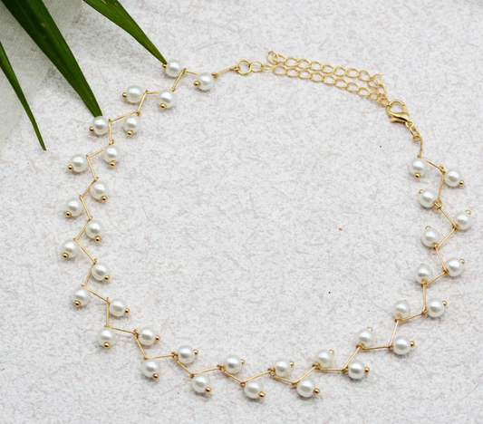 Pearl choker Necklace