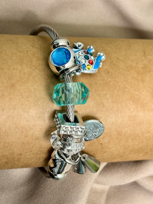 Blue Elephant Pandora Bracelet