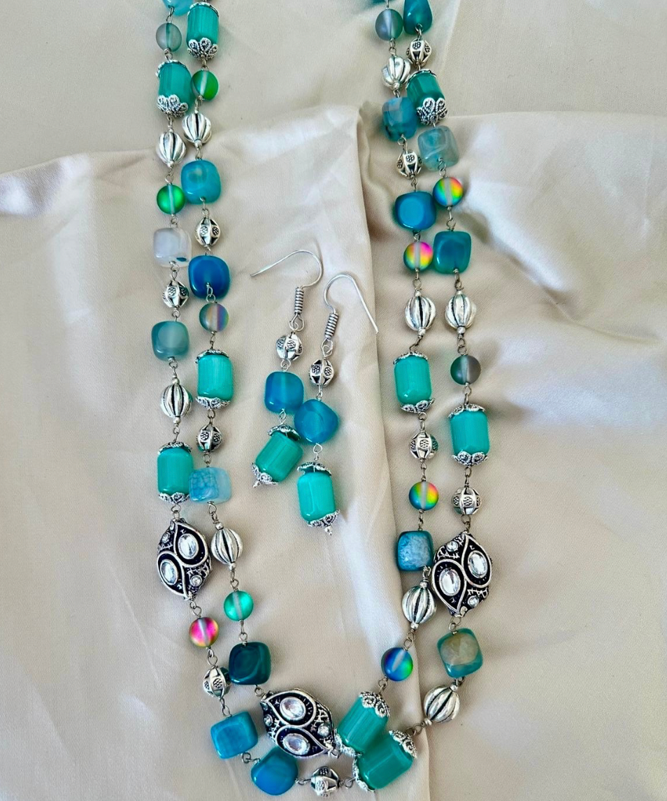 Sea Mist Beads Necklace