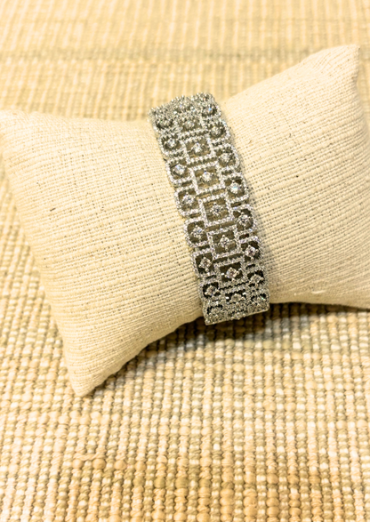 Broad AD Cuff Bracelet