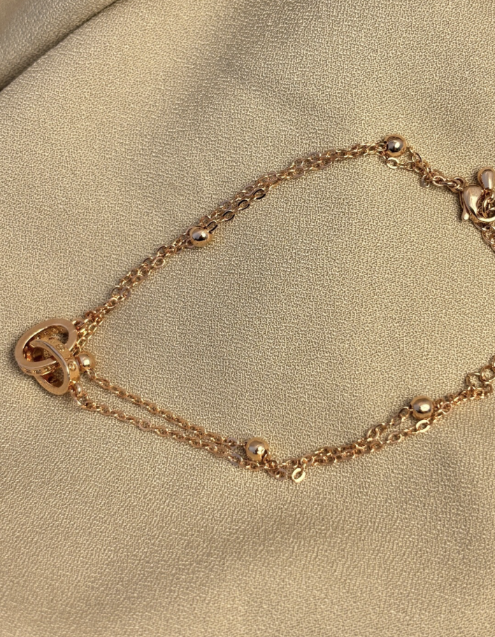 Interlocked Chain Bracelet