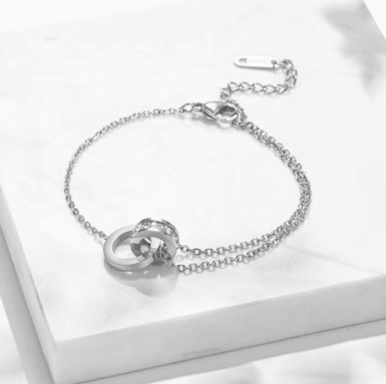 Interlinked Silver Bracelet