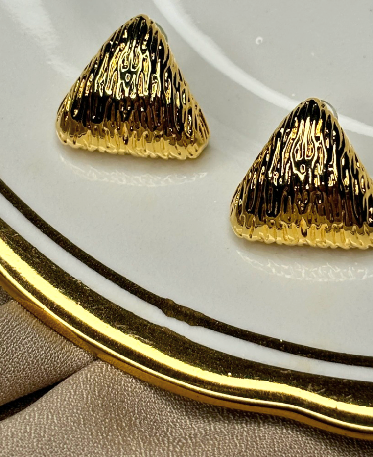 Pyramid Earrings