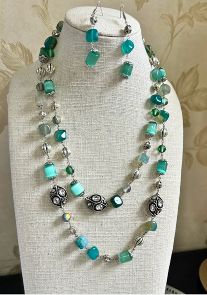 Sea Mist Beads Necklace