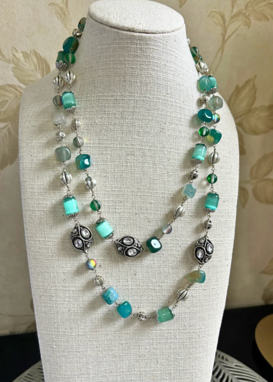 Sea Mist Beads Necklace