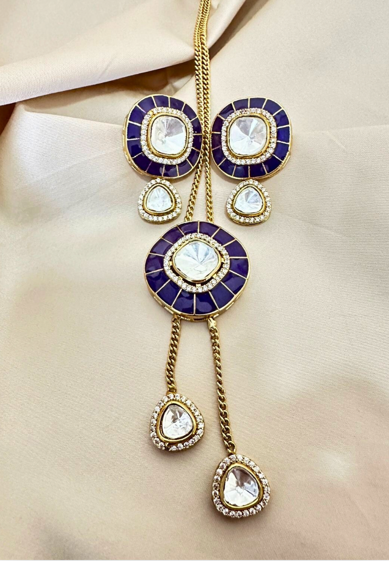 Traditional Kaarigari Pendant Set