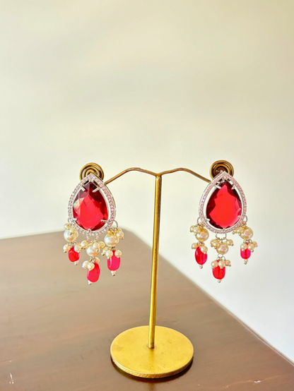 Ruby Pendant  set