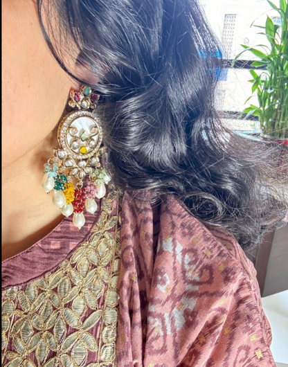 Multi Color Jhumkas