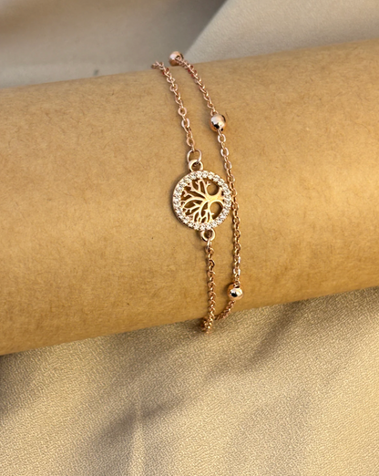 Tree of life Chain  Bracelet