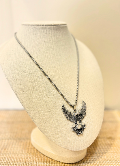 Eagle Skull Pendant